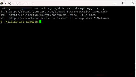 Quy trình 6 bước cài đăt GitLab trên VPS Linux đơn giản, nhanh 2 Cập nhật hệ thống