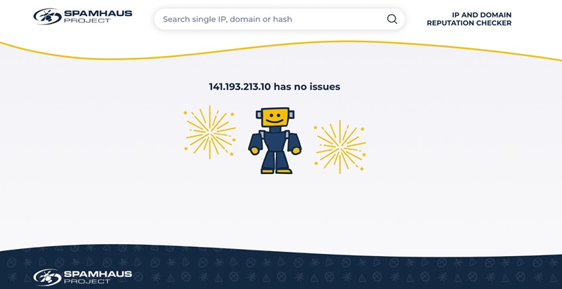 Domain blacklist là gì? Nguyên nhân, Công cụ check & Cách xử lý 5 Công cụ Spamhaus