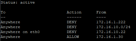 UFW là gì? Toàn tập về Ubuntu Firewall và các lệnh, cách cài đặt 12 Dùng lệnh sau để xem kết nối ip