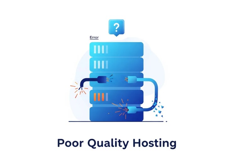 10 Nguyên Nhân Khiến Website Bị Nhiễm Mã Độc & Cách Phòng Tránh 8 Hosting kém chất lượng