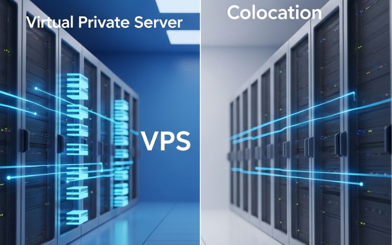 VPS và Colocation khác nhau như thế nào? So sánh chi tiết A-Z 3 Sự khác biệt giữa VPS và Colocation