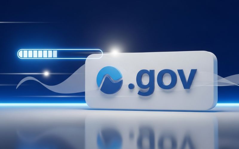 Tên miền .gov có độ tin cậy cao