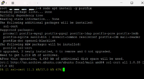 Quy trình 6 bước cài đăt GitLab trên VPS Linux đơn giản, nhanh 4 cài đặt Postfix