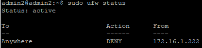 UFW là gì? Toàn tập về Ubuntu Firewall và các lệnh, cách cài đặt 10 xem IP đã chặn