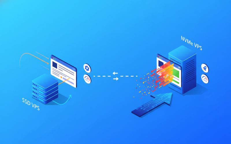 So sánh VPS thường và VPS NVMe