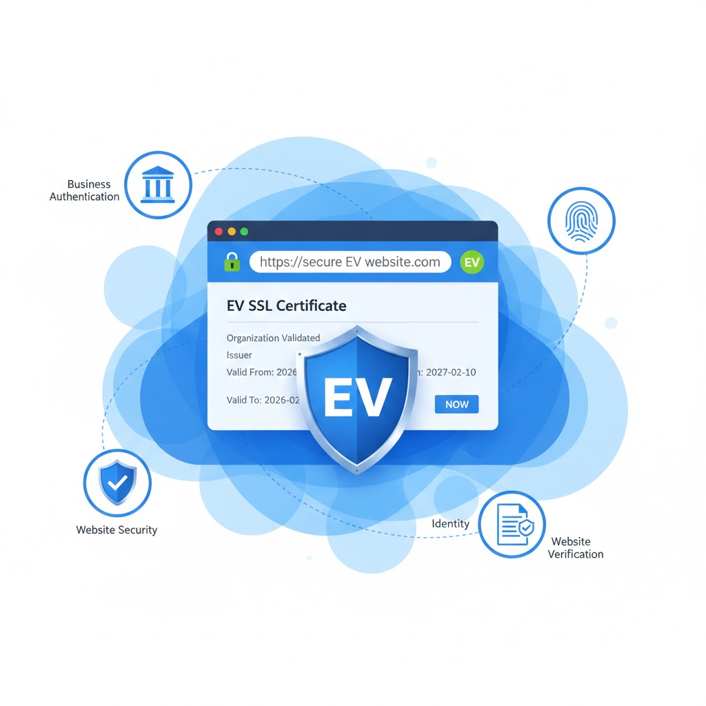 các bước đăng ký chứng chỉ EV SSL
