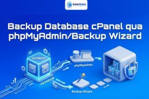 Backup Database cPanel qua phpMyAdmin Backup Wizard