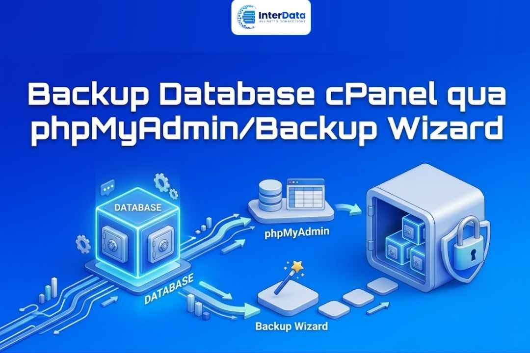 Cách Backup Database cPanel qua phpMyAdmin/ Backup Wizard [2026]