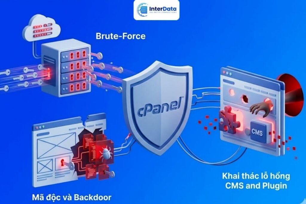 Các mối đe dọa thường gặp trên Hosting cPanel