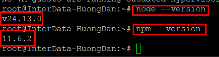 Hướng dẫn Cài Đặt OpenClaw bằng npm 1 Cài node.js 24 trên Ubuntu