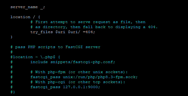 Kết nối Nginx với PHP-FPM qua server block