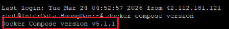 Kiểm tra phiên bản Docker