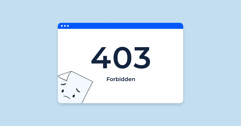 Lỗi 403 Forbidden