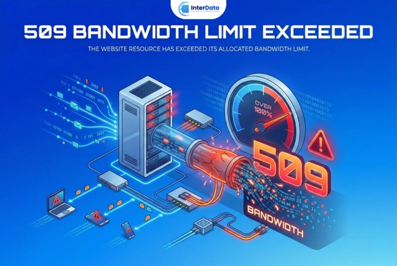 Lỗi 509 Bandwidth Limit Exceeded