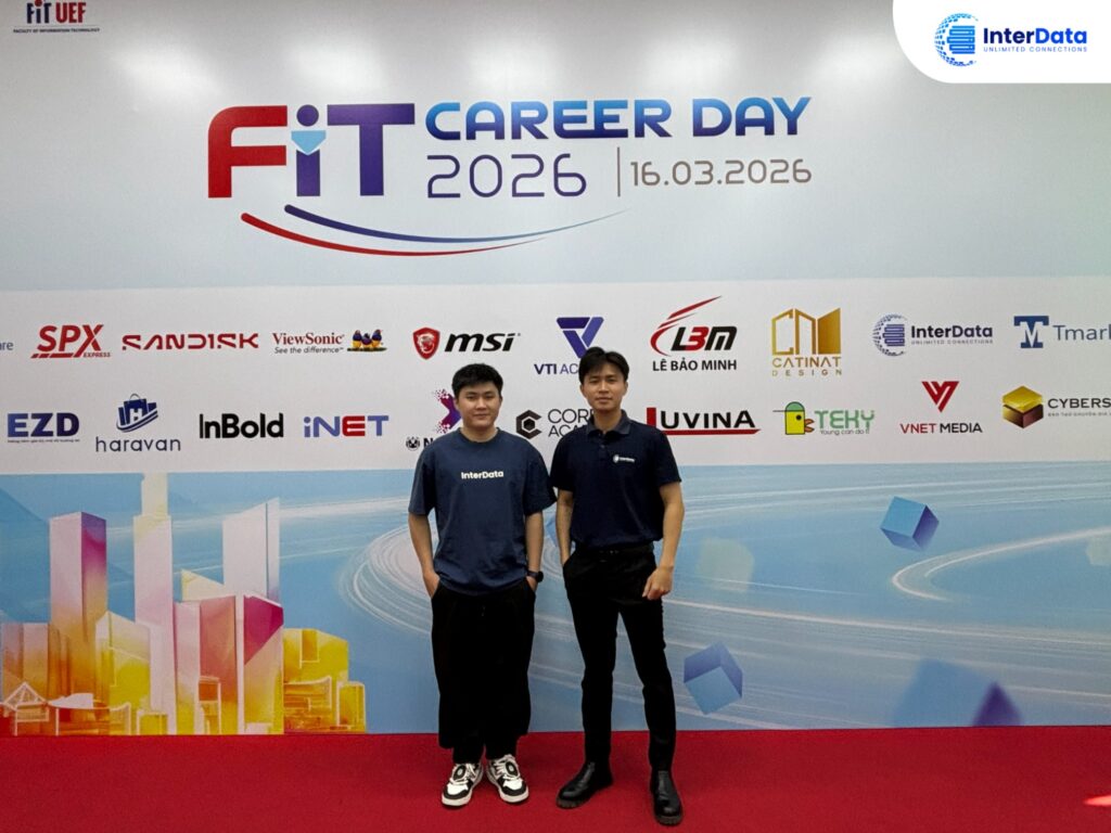 Nhân sự InterData tại FIT Career Day 2026