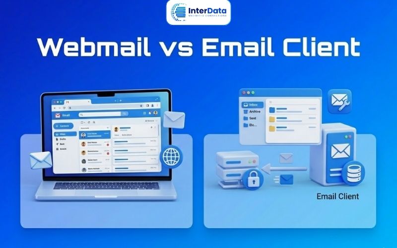 Webmail là gì? Tính năng, ưu nhược điểm & cách đăng nhập, dùng 3 So sánh Webmail và Email Client