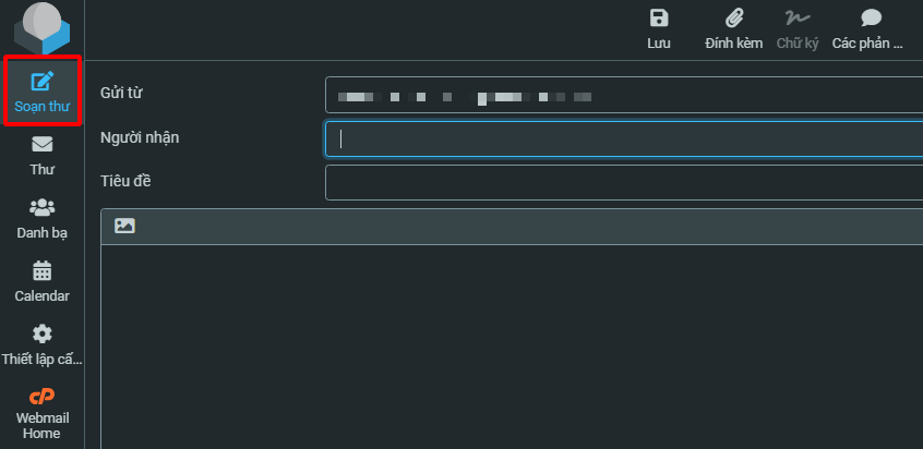 Soạn thư Webmail