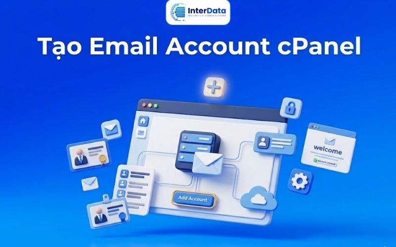 Tạo email account mới