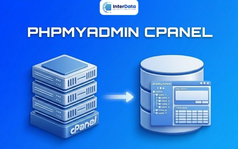 Quản lý database trên cPanel: tạo MySQL DB, tạo user, cấp quyền,... đầy đủ 7 phpMyAdmin trên cPanel