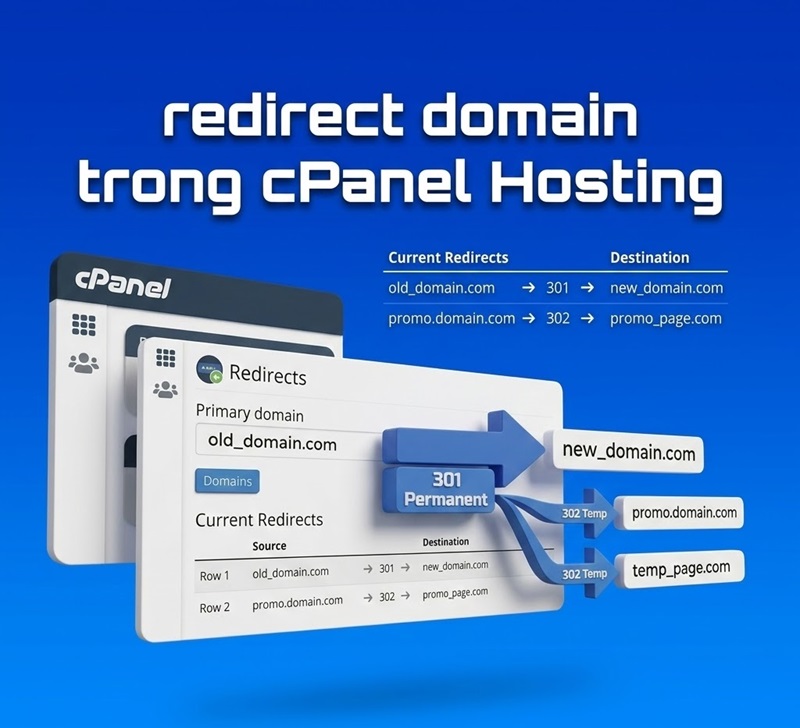 redirect domain là gì
