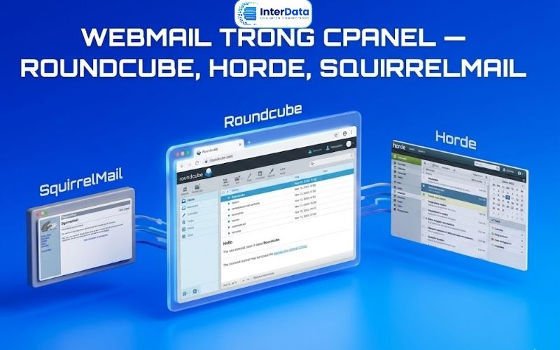 so sánh webmail client Roundcube, Horde, SquirrelMail