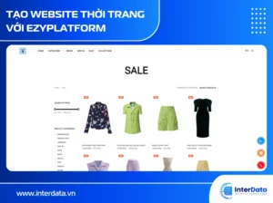 Tạo website thời trang với EzyPlatform