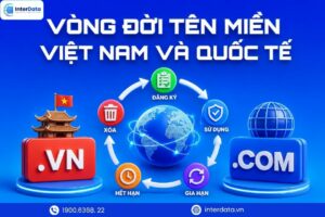 Vòng đời tên miền Việt Nam và Quốc tế