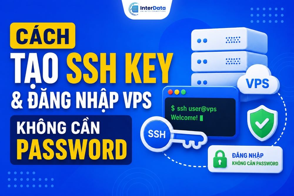 Cách Tạo SSH Key & Đăng Nhập VPS Không Cần Password