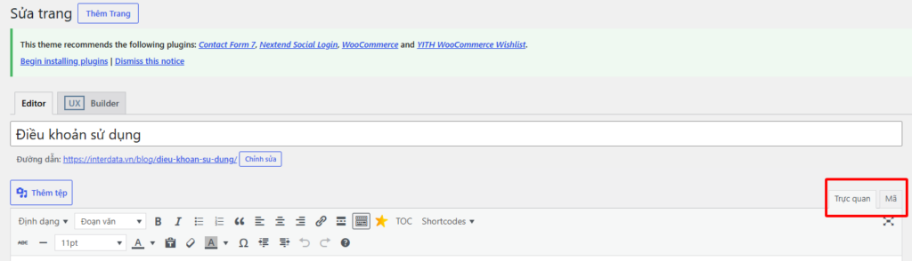 Cách chỉnh sửa code HTML