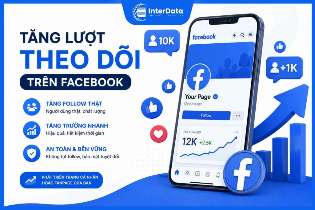 Cách tăng lượt theo dõi FB