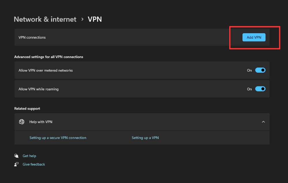 5 Cách Đổi VPN (Fake IP) Máy Tính, Điện Thoại Free 5 Cấu hình VPN thủ công tích hợp sẵn trên hệ điều hành