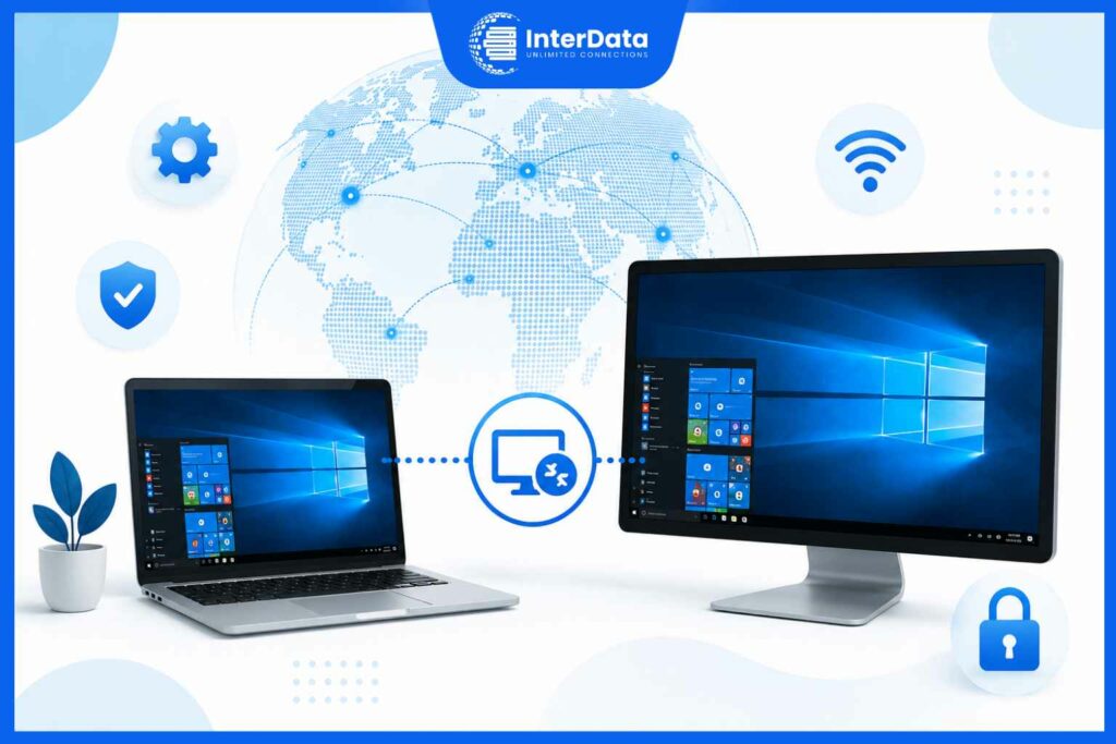 Dùng Remote Desktop Win 10