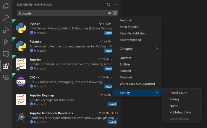 Extension Visual Studio Code