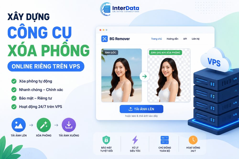 Giải pháp tự xây dựng công cụ xóa phông online riêng trên VPS