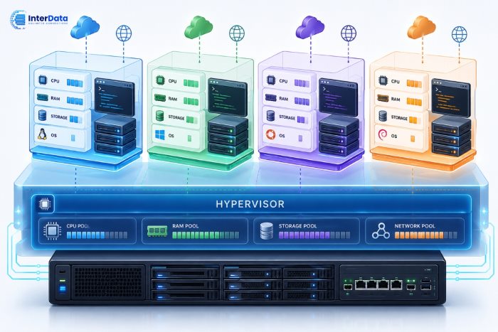 VPS Là Gì? Tại Sao Nên Thuê Máy Chủ Ảo Để Chạy Web? 2 Hiểu VPS là gì từ góc độ công nghệ ảo hóa
