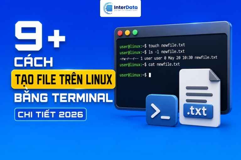 Hướng Dẫn Cách Tạo File Trên Linux Bằng Terminal