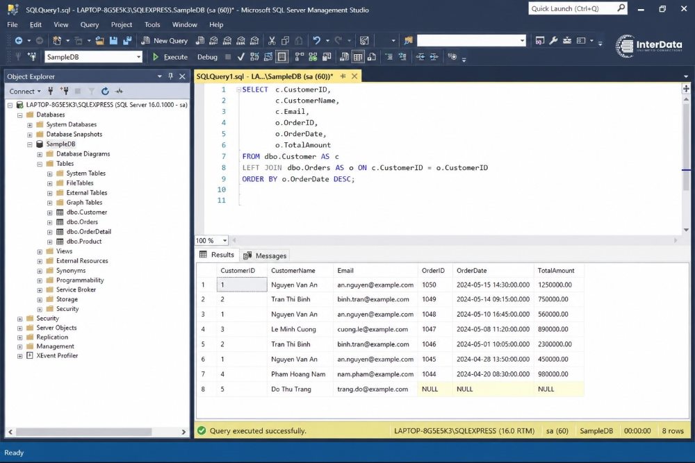 SQL Server Management Studio (SSMS)