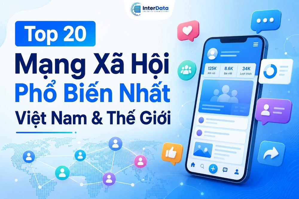 Top 20 Mạng Xã Hội Phổ Biến Nhất Việt Nam & Thế Giới 2026 1 Top 20 Mạng Xã Hội Phổ Biến Nhất Việt Nam & Thế Giới