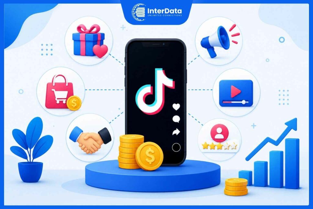 kiếm tiền trên tiktok
