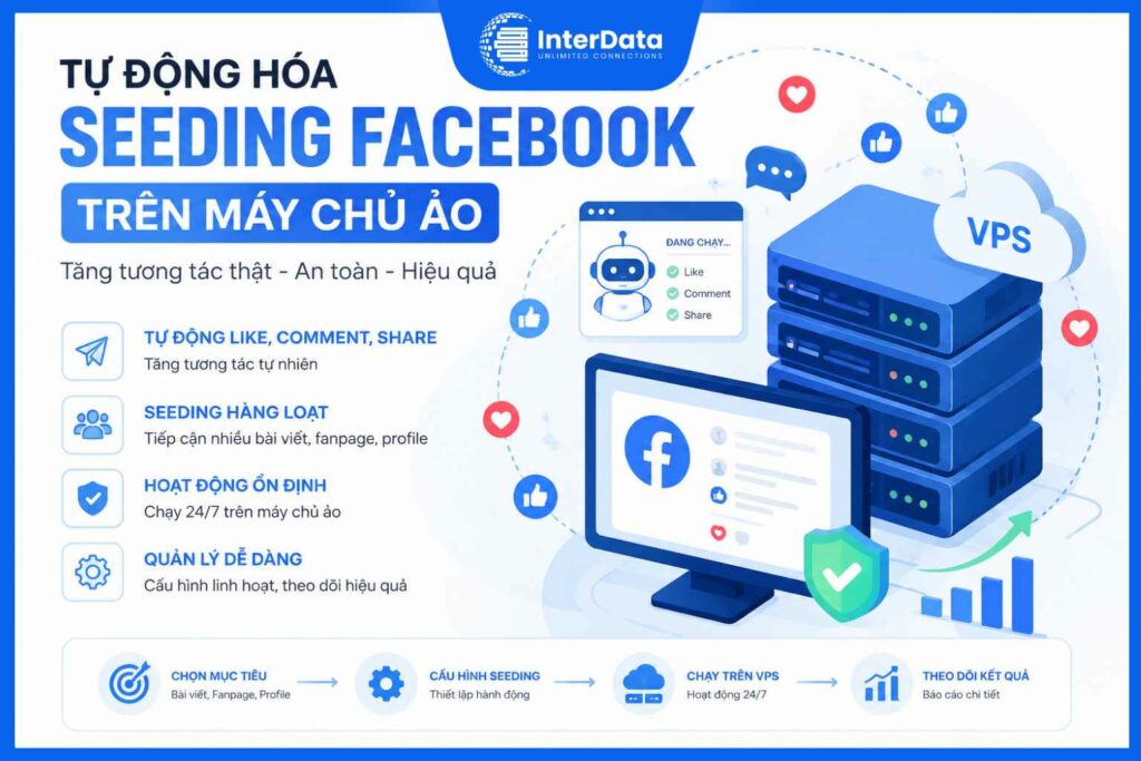 tự động hóa seeding trên máy chủ ảo