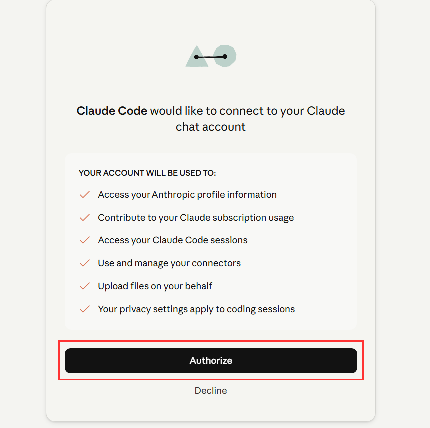 Cách Cài Đặt Và Login Claude Code Trên VPS (Hướng Dẫn Chi Tiết Từng Bước) 5 Cấp quyền kết nối Claude Code trên VPS
