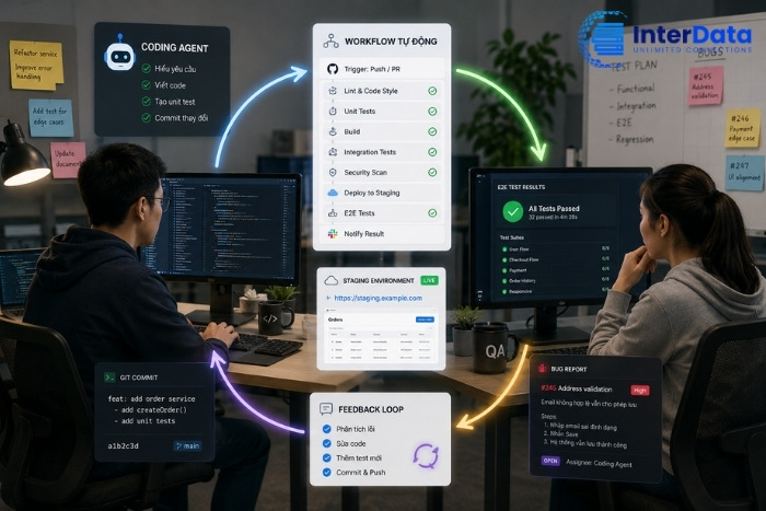 Loop Engineering Là Gì? Kiến Trúc Vòng Lặp Đằng Sau AI Agent Hiện Đại 3 Loop Engineering Trong Thực Tế Coding Agent, QA Và Workflow Tự Động