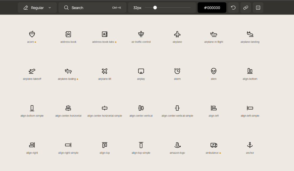 Phosphor Icons