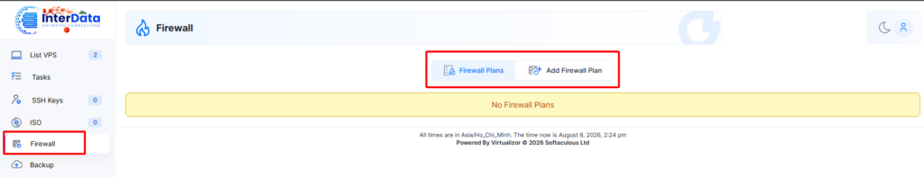 Firewall – Quản lý tường lửa VPS