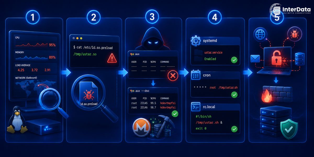 Hướng Dẫn Kiểm Tra & Loại Bỏ Rootkit Ustar và Cryptominer Monero Qua Tor 3 kiểm tra và loại bỏ rootkit ustar