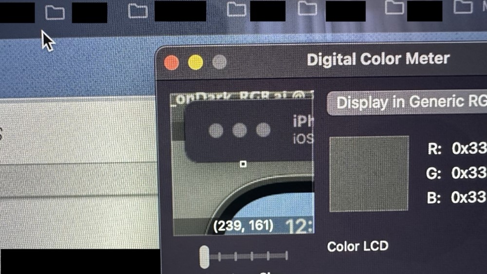 Digital Color Meter trên macOS