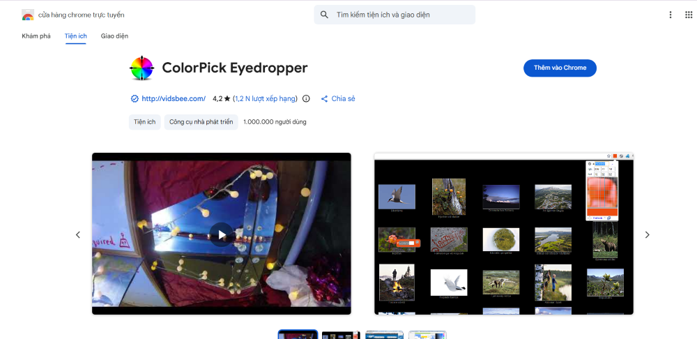 Extension ColorPick Eyedropper