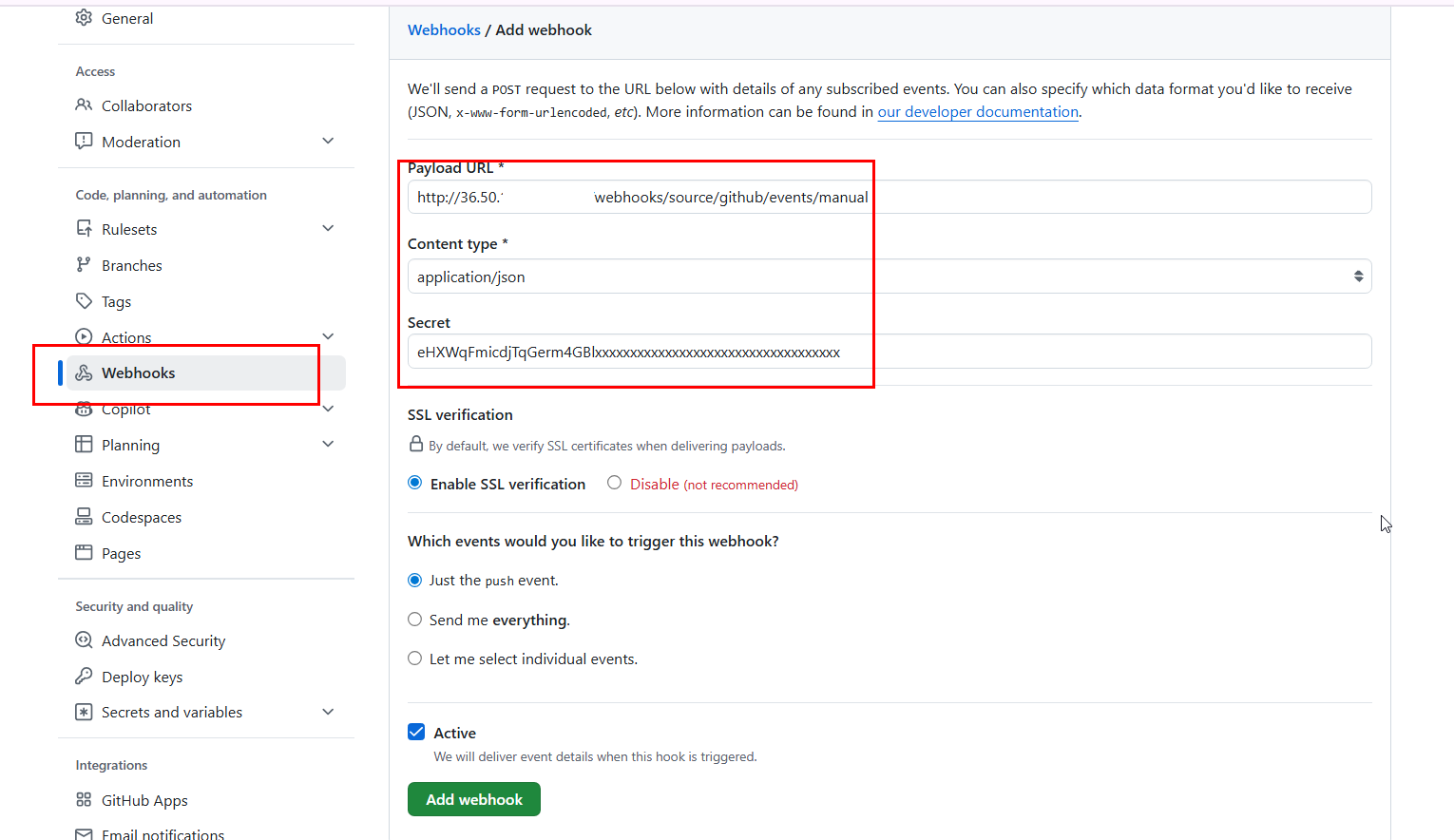 Thiết Lập Auto-Deploy Khi Push Code Lên GitHub 2