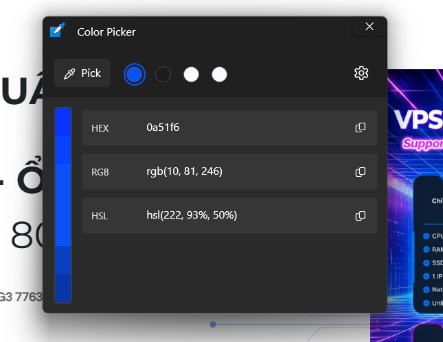 Windows PowerToys Color Picker