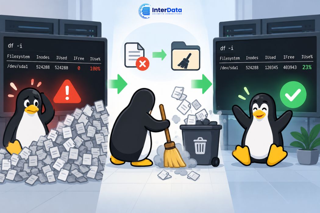 Xử lý inode bị đầy